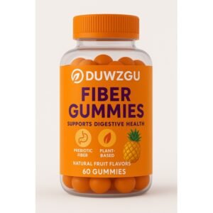 Fiber Gummies — 60 Count — 60 Tablets Per Bottle